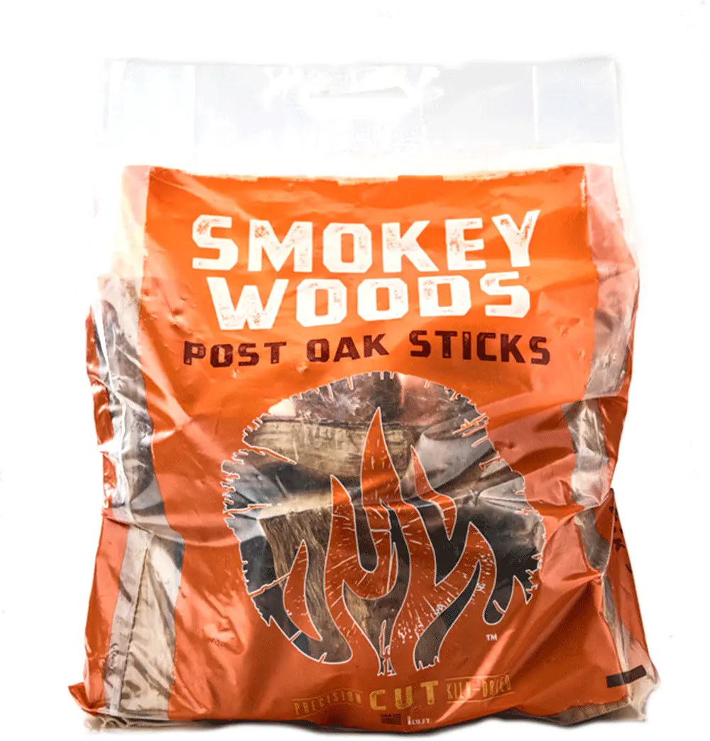 Smokey Woods™ Bagged Post Oak Mini Log Wood Splits 1