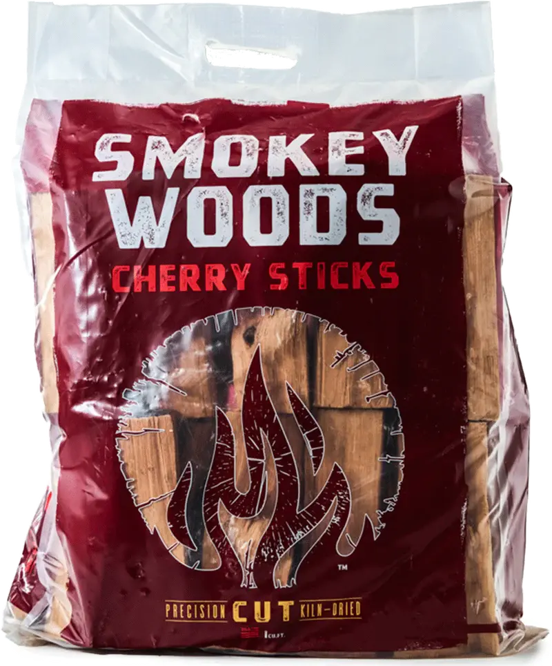 Smokey Woods™ Bagged Cherry Mini Log Wood Splits 1