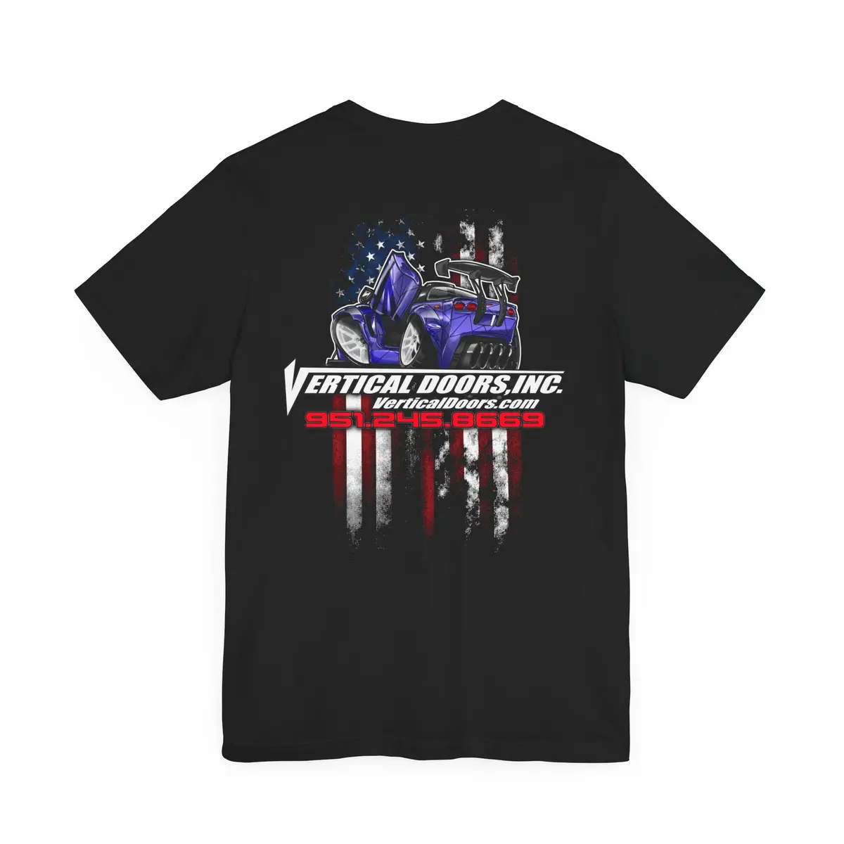 T-Shirt - Chevrolet Corvette C5 Purple.Reign - Unisex Jersey Short Sleeve Tee 3