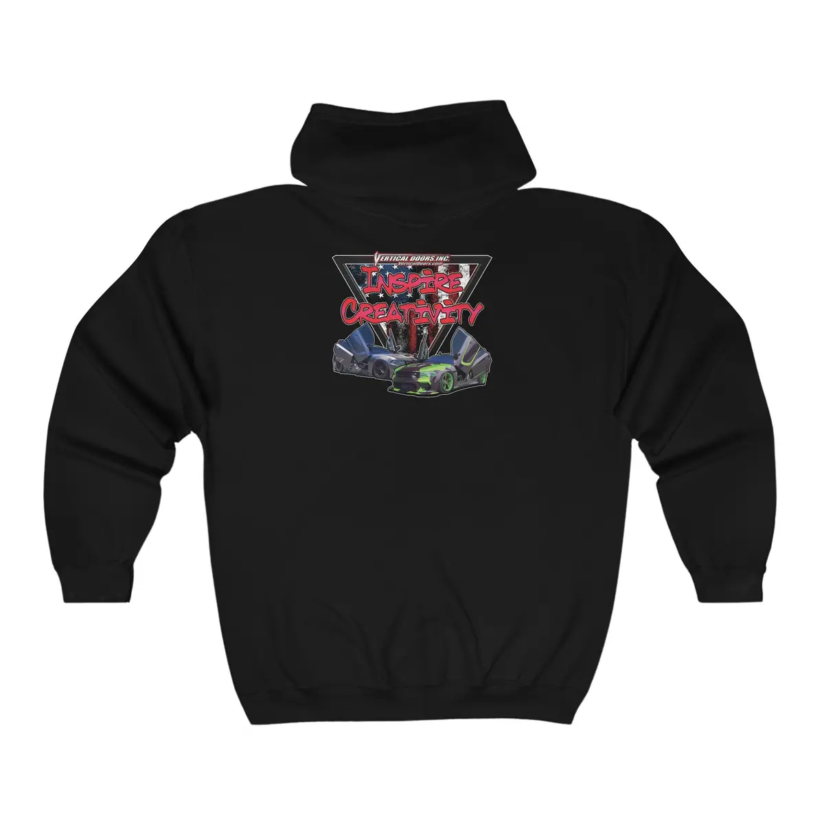 Zip Up Hoodies - Dodge Charger 392.Harley And Ogjokr392 - Inspire Creativity - Unisex Heavy Blend™ Full Zip Hooded Sweatshirt 2