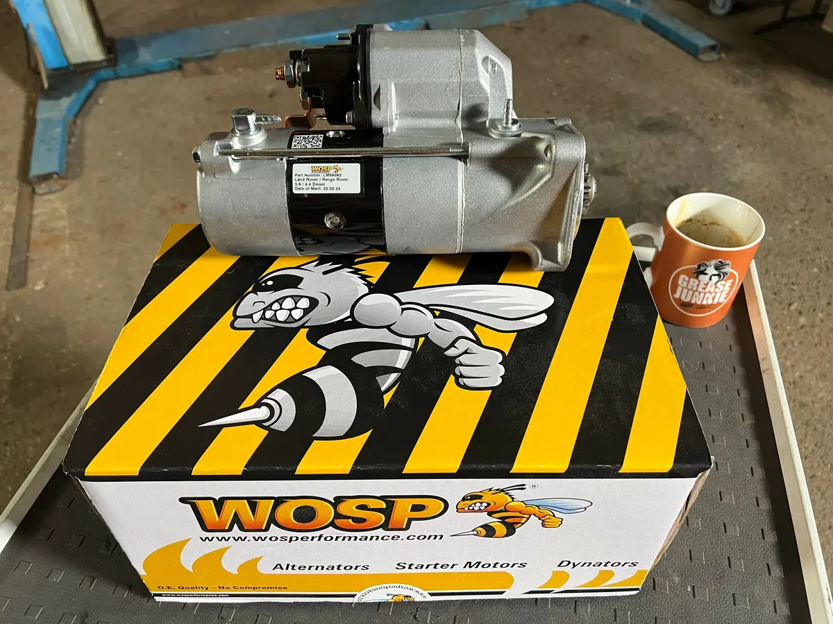 Wosp Lms5062 Oe Starter Motor 12V 2.7Kw Fits Land Rover 1