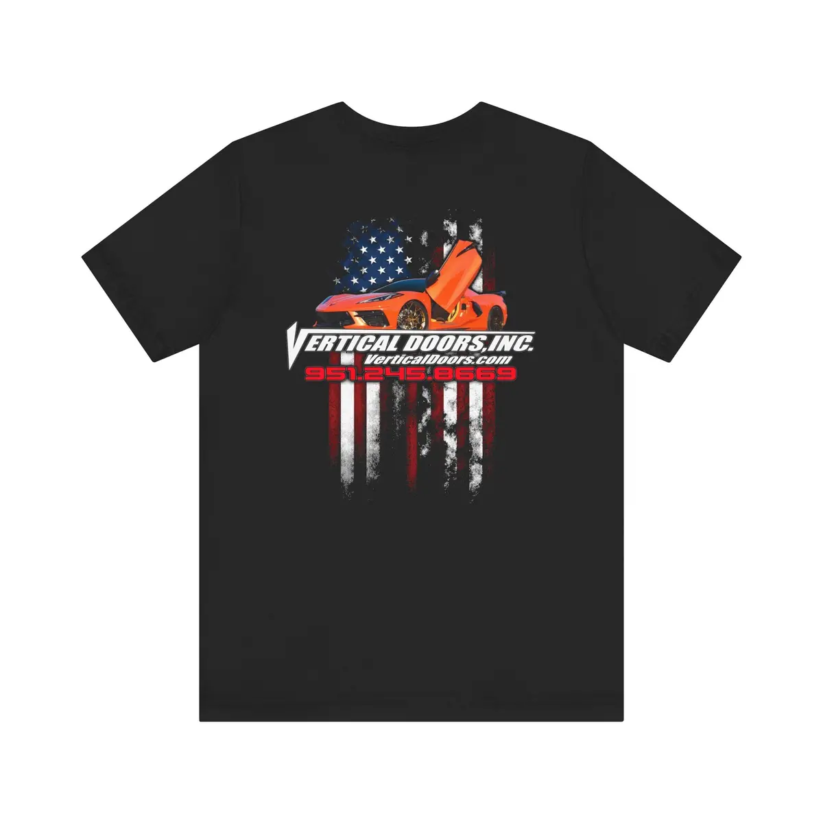T-Shirt - Chevrolet Corvette C8 Nuhorizon_C8 - Unisex Jersey Short Sleeve Tee 2 1
