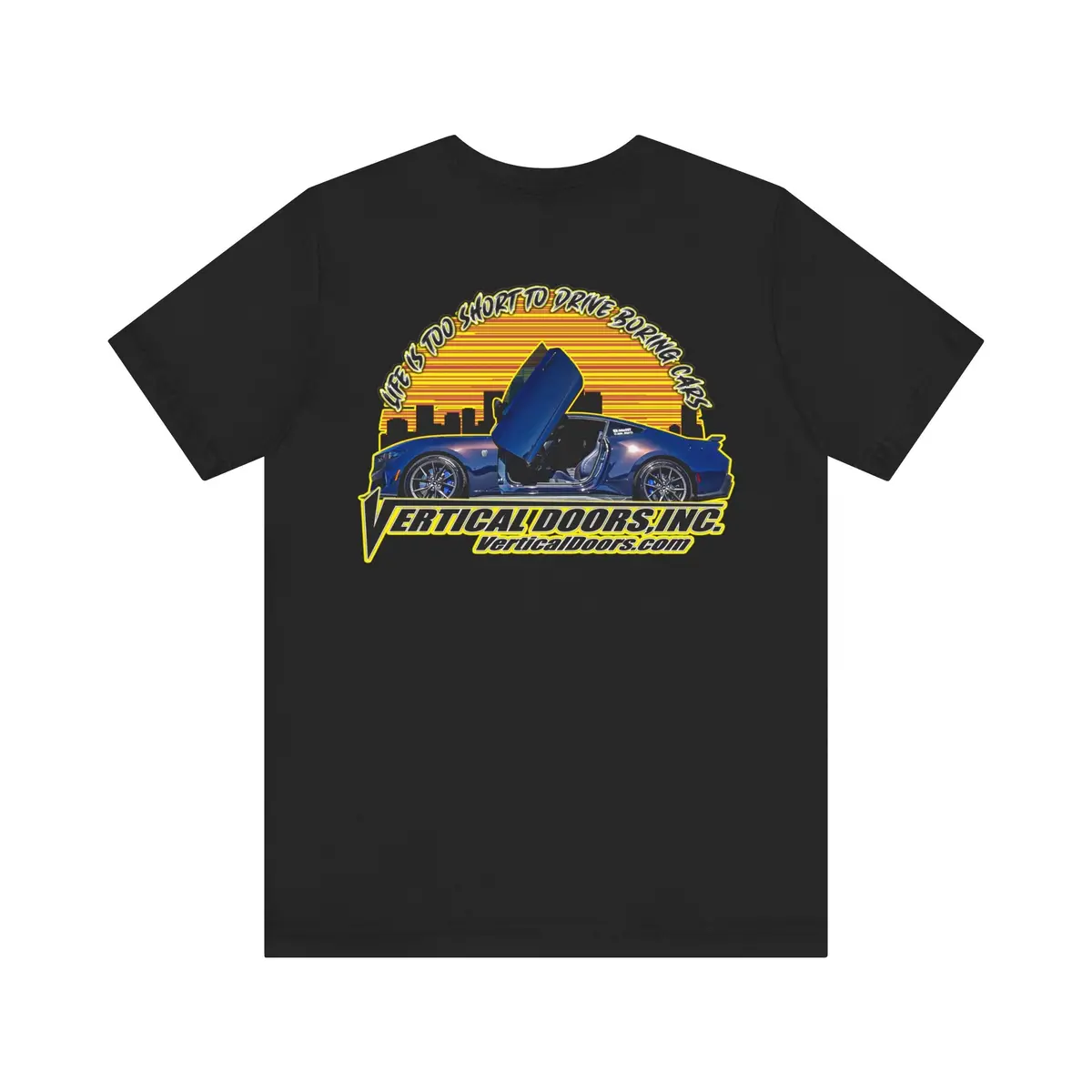 T-Shirt - 2024 Ford Mustang Jake_Cupz - Unisex Jersey Short Sleeve Tee 2