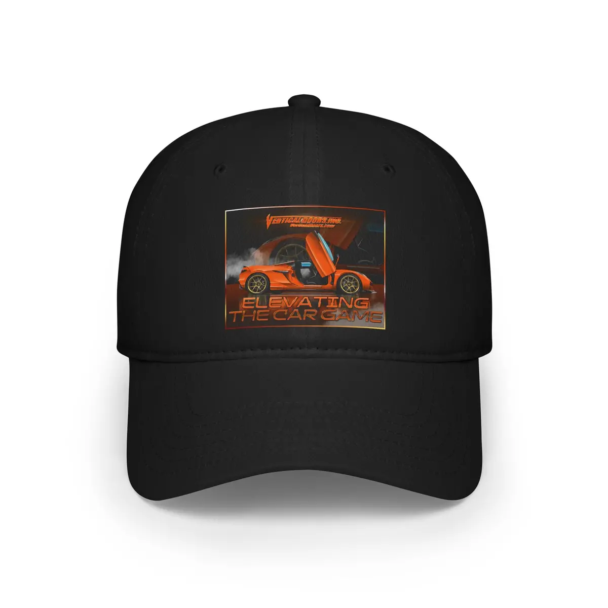 Hats - Chevrolet Corvette C8 Z06 - Elevating The Car Game - Low Profile Baseball Cap 3