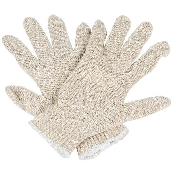 Lightweight Cotton Knit Gloves, 1 Pair 1