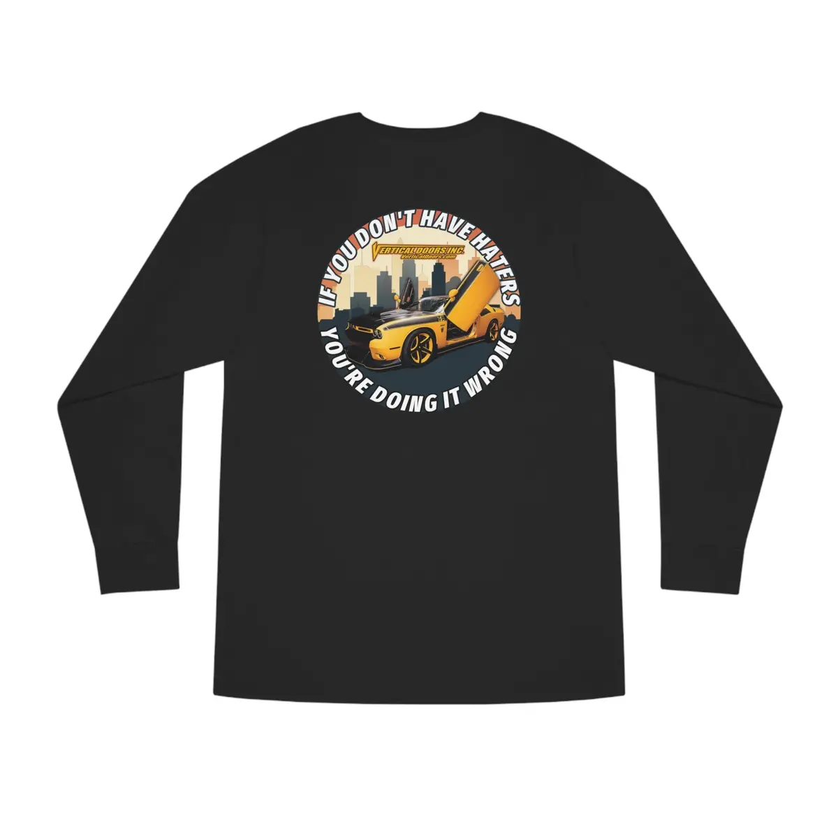 Pullovers - Dodge Challenger Thebeest392 - Long Sleeve Crewneck Tee 2