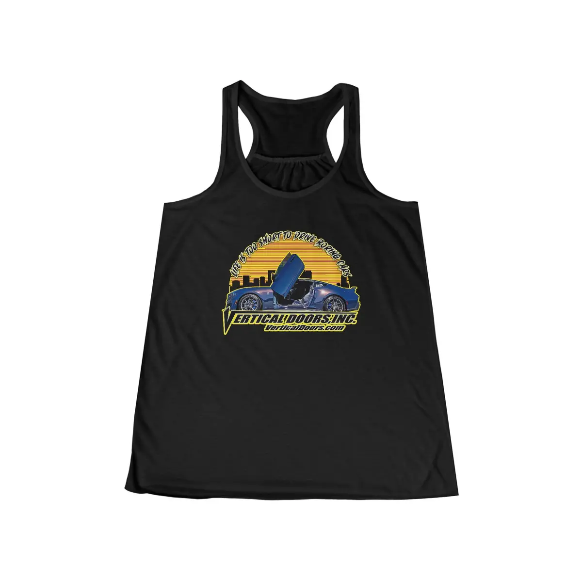 Women's Tank Tops - 2024 Ford Mustang Jake_Cupz - Women's Flowy Racerback Tank 1