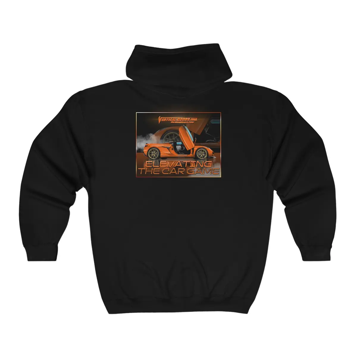 Zip Up Hoodies - Chevrolet Corvette C8 Z06 - Elevating The Car Game - Unisex Heavy Blend™ Full Zip Hooded Sweatshirt 2