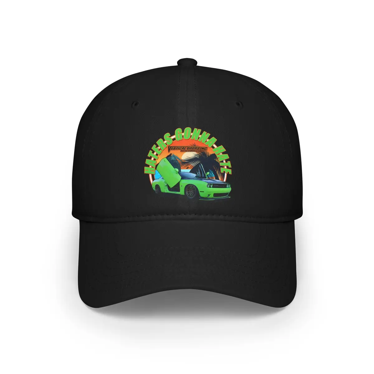 Hats - Dodge Challenger Shamrock_Hemi392 - Low Profile Baseball Cap 3