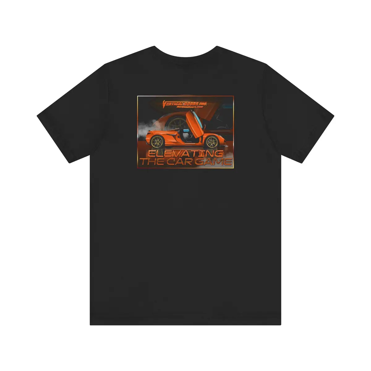 T-Shirt - Chevrolet Corvette C8 Z06 - Elevating The Car Game - Unisex Jersey Short Sleeve Tee 2