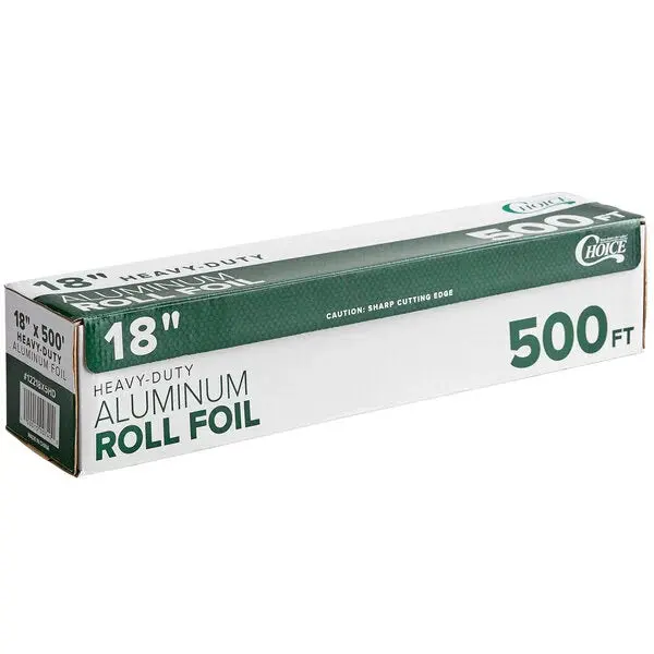 18" X 500' Food Service Heavy-Duty Aluminum Foil Roll 1