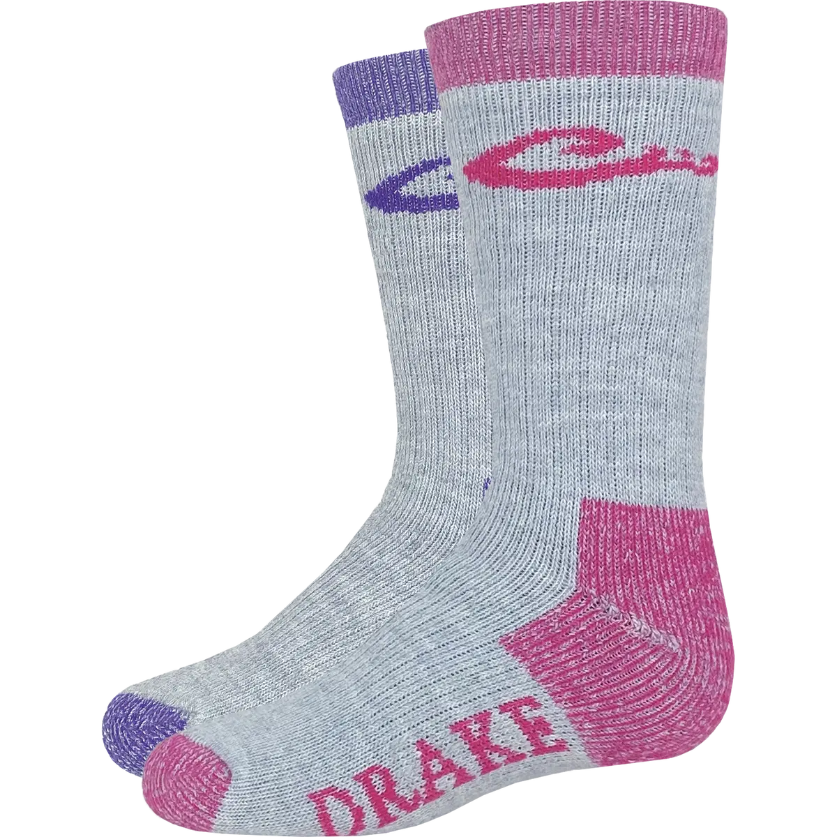 Youth Merino Wool Blend Boot Socks - 2 Pack 1
