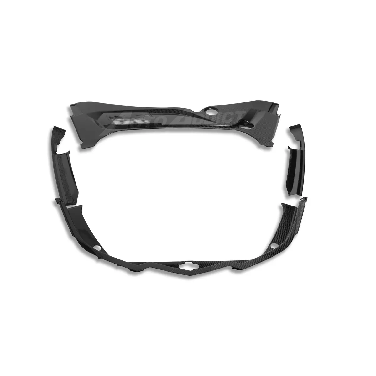 2020-2026 Corvette C8 Carbon Fiber Pre-Preg Front Frunk Surround Trim Kit 2