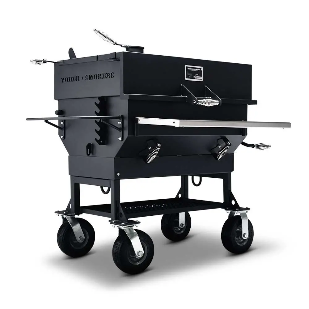 Yoder Smokers Flat Top 24 X 36" Charcoal Grill 1