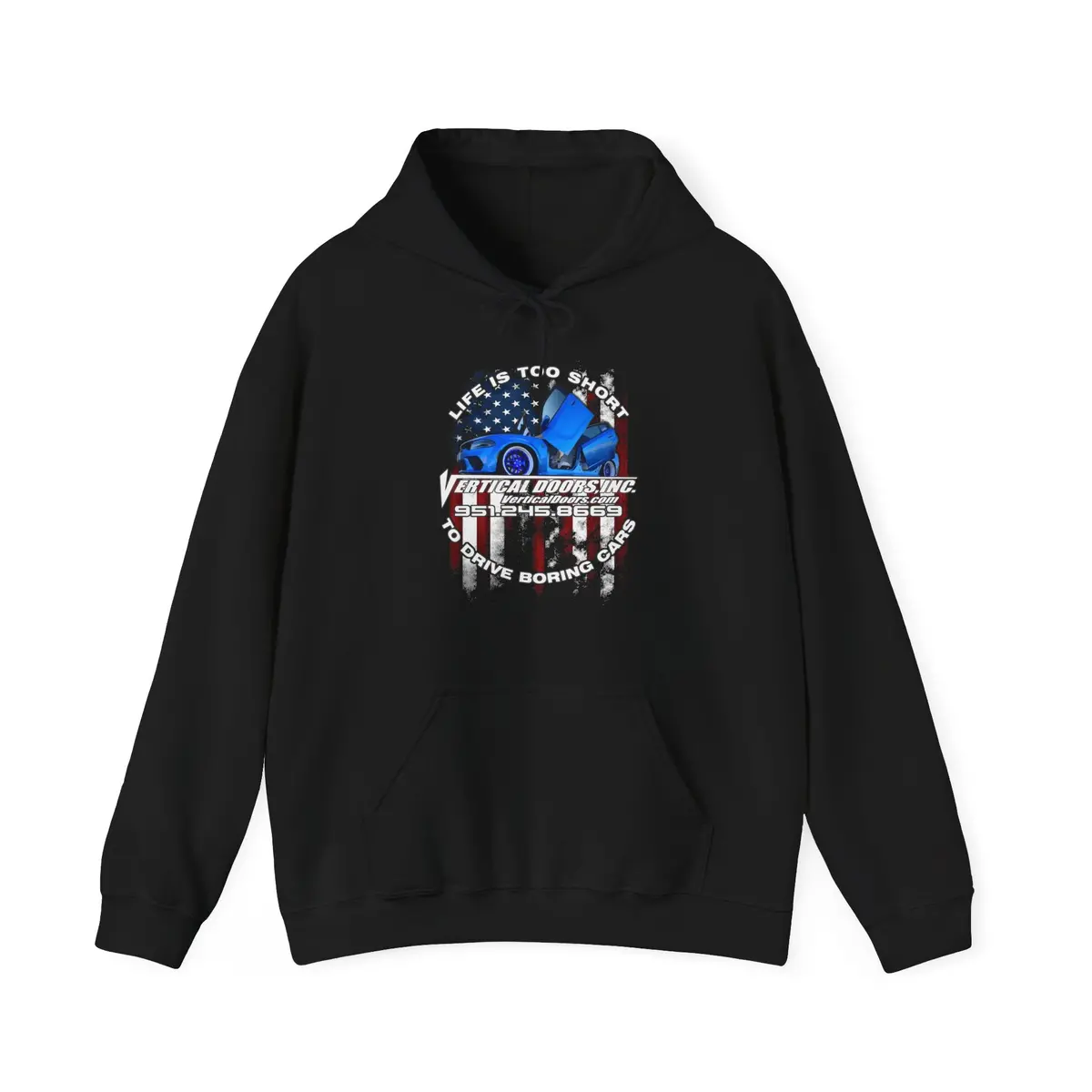 Pullovers - Dodge Charger Nght_King - Unisex Heavy Blend™ Hooded Sweatshirt 2