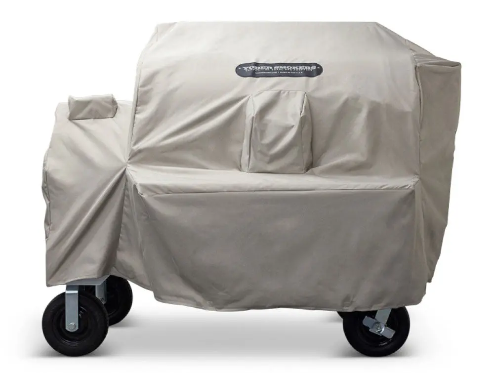 Yoder Smokers Ys1500 Fitted All-Weather Cover - Removable Stack 1