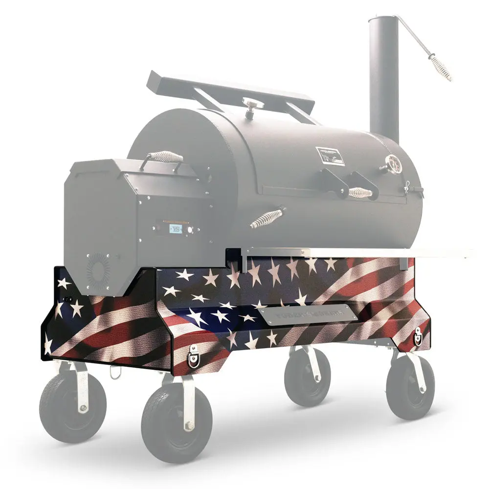 Yoder Smokers Ys1500 American Flag Magnetic Wrap 1