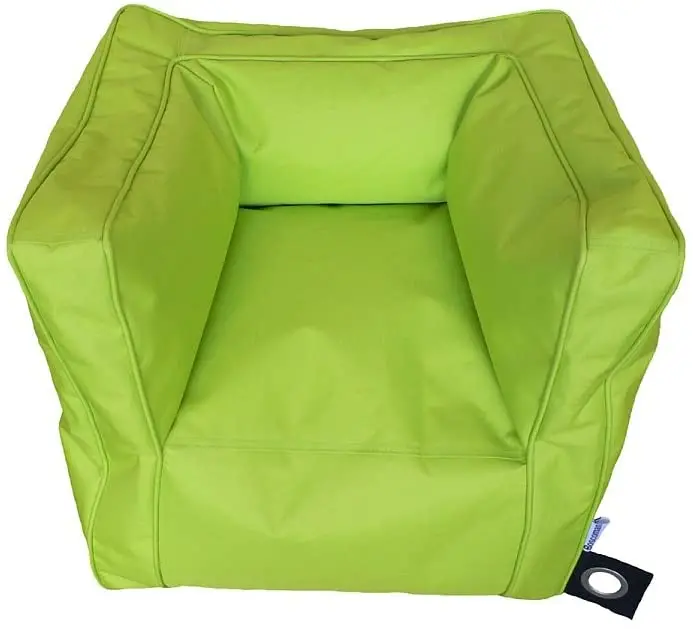 Boscoman - Kids Magic Sink Beanbag Chair - Lime - Cover Only 1