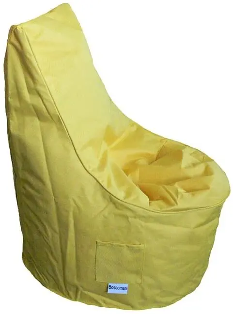 Boscoman - Kids Euro Style Beanbag Chair - Yellow 1