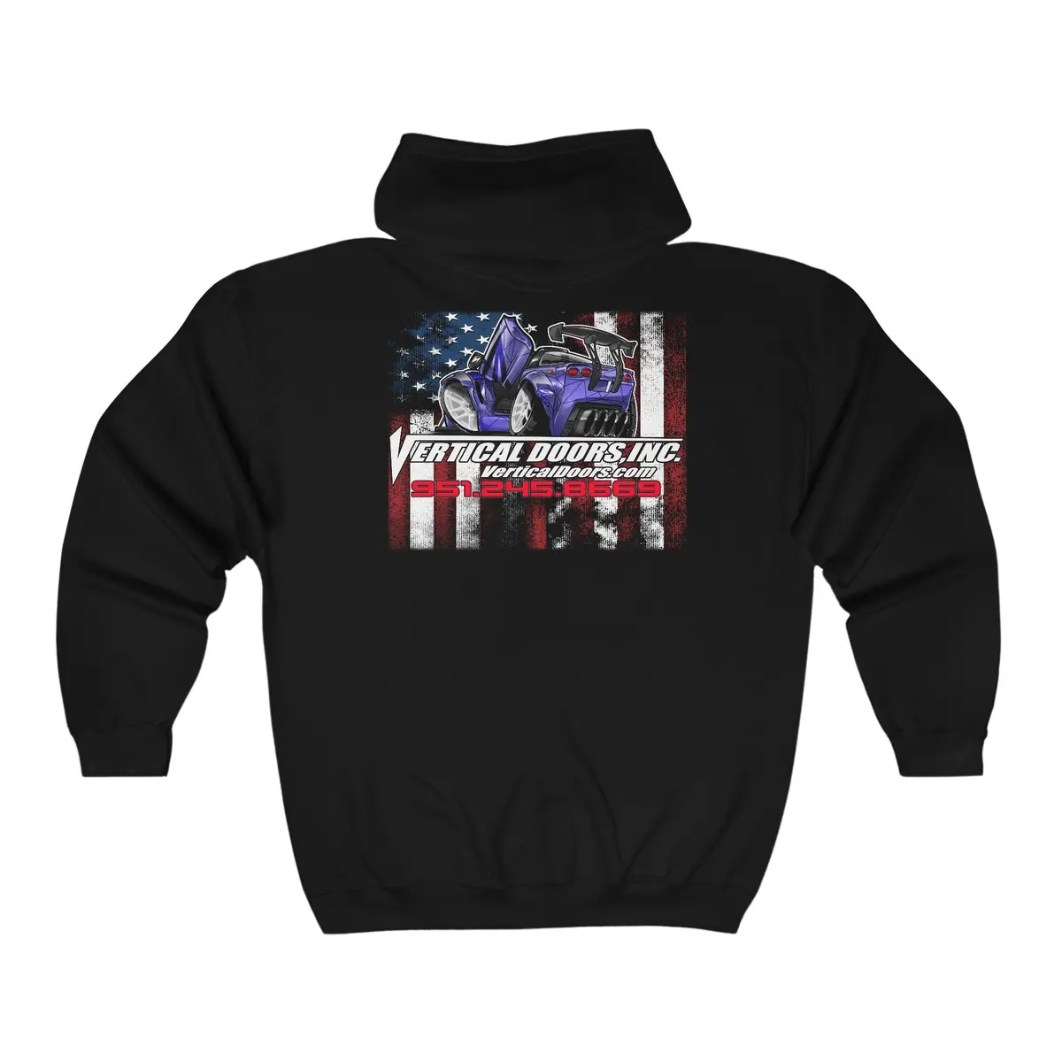 Pullovers - Chevrolet Corvette C5 Purple.Reign - Unisex Heavy Blend™ Hooded Sweatshirt 1