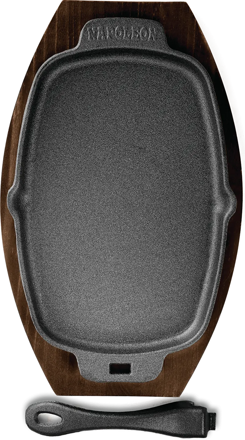 Napoleon Grills Cast Iron Sizzle Platter 1