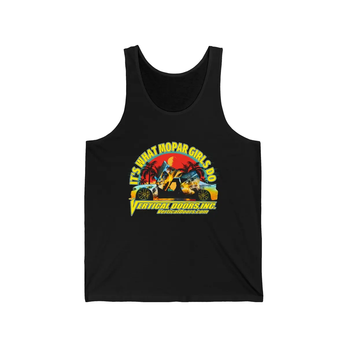 Tank Tops - Dodge Charger Scat_Girl_Roz - Unisex Jersey Tank 2