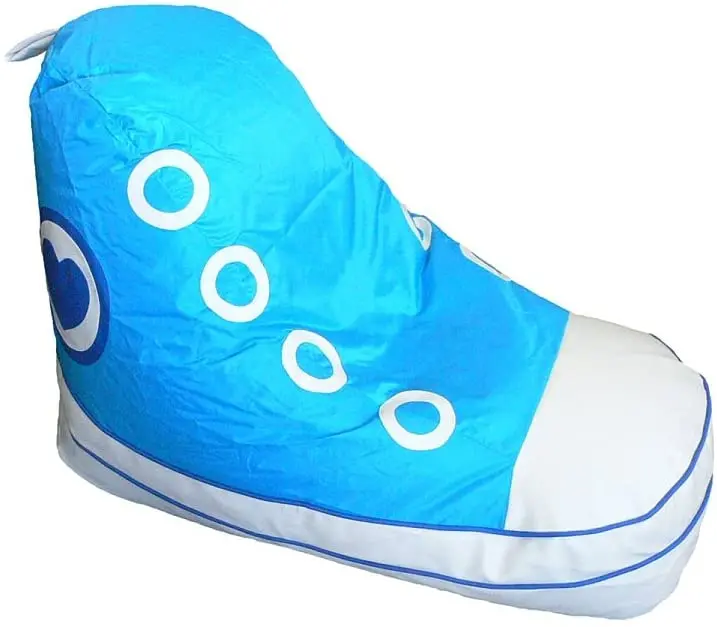 Boscoman - Kids Sneaker Shoe Beanbag Chair - Blue - Cover Only 1