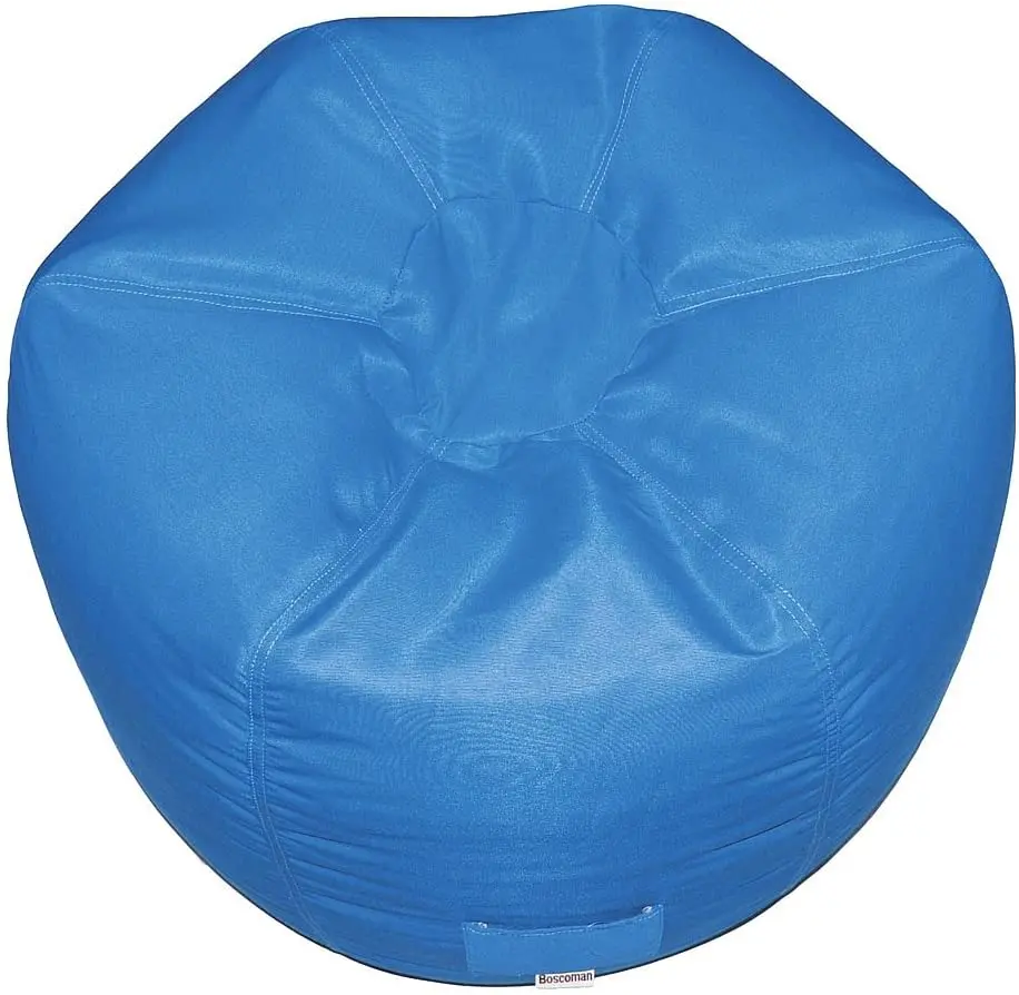 Boscoman - Teen Solid Cotton Beanbag Chair - (Mix Colors) 2