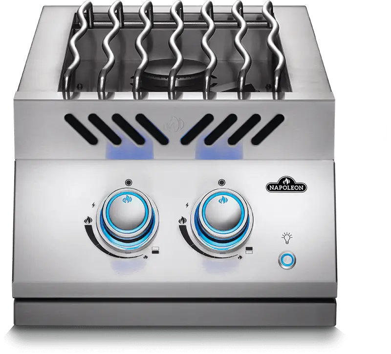 Napoleon Grills Built-In 700 Series Inline Stainless Steel Dual Range Top Drop-In Burner 1