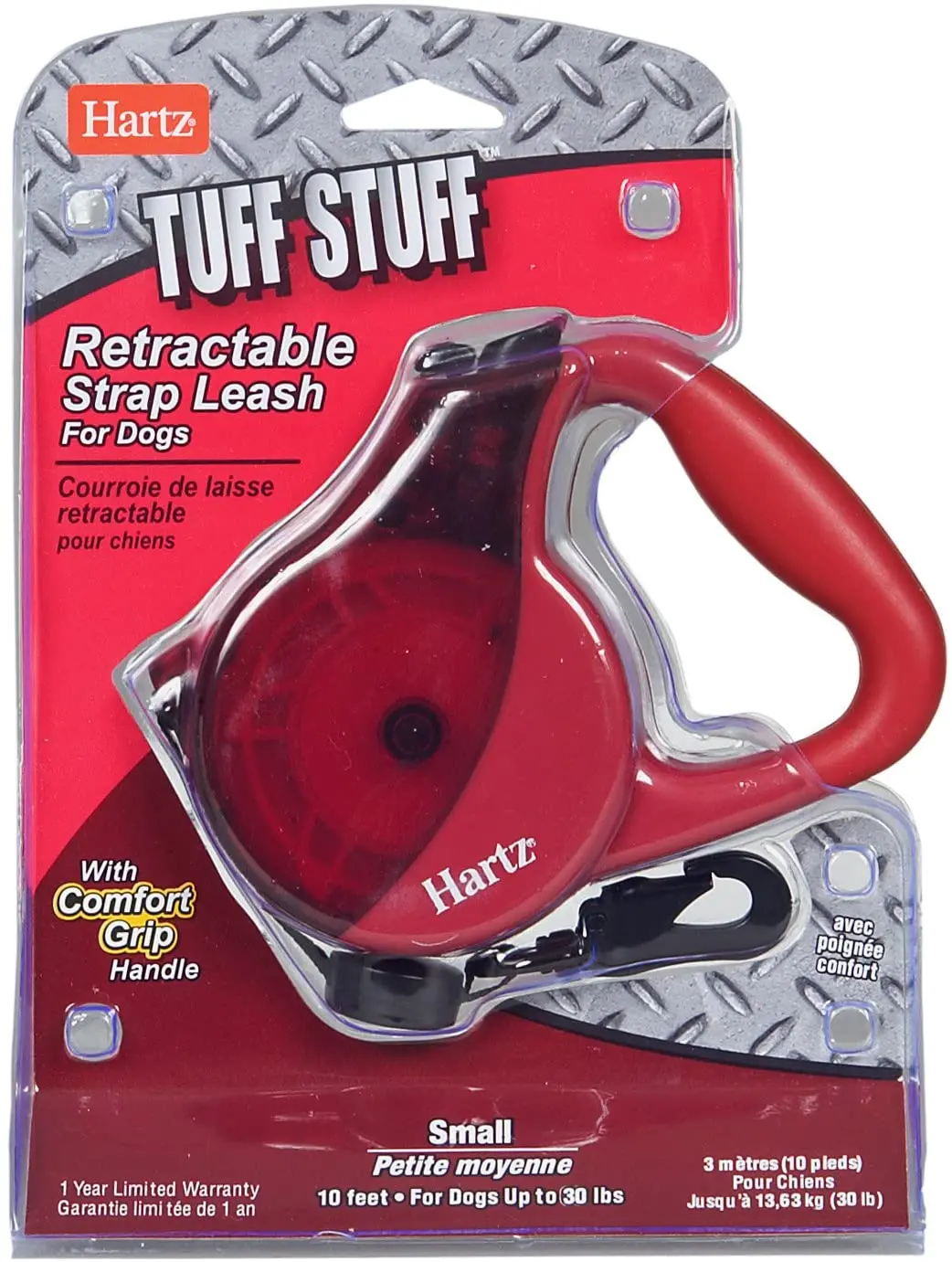 Hartz Tuff Stuff Retractable Leash For Small Dogs - Color May Vary 1