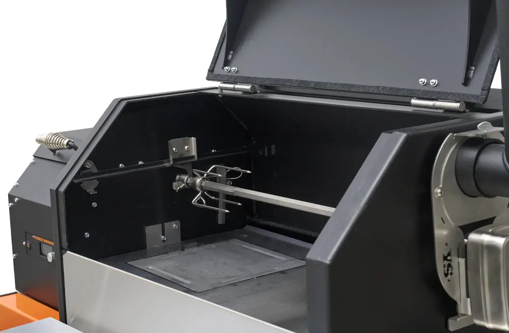 Yoder Smoker S-Series Pellet Rotisserie Kit 1