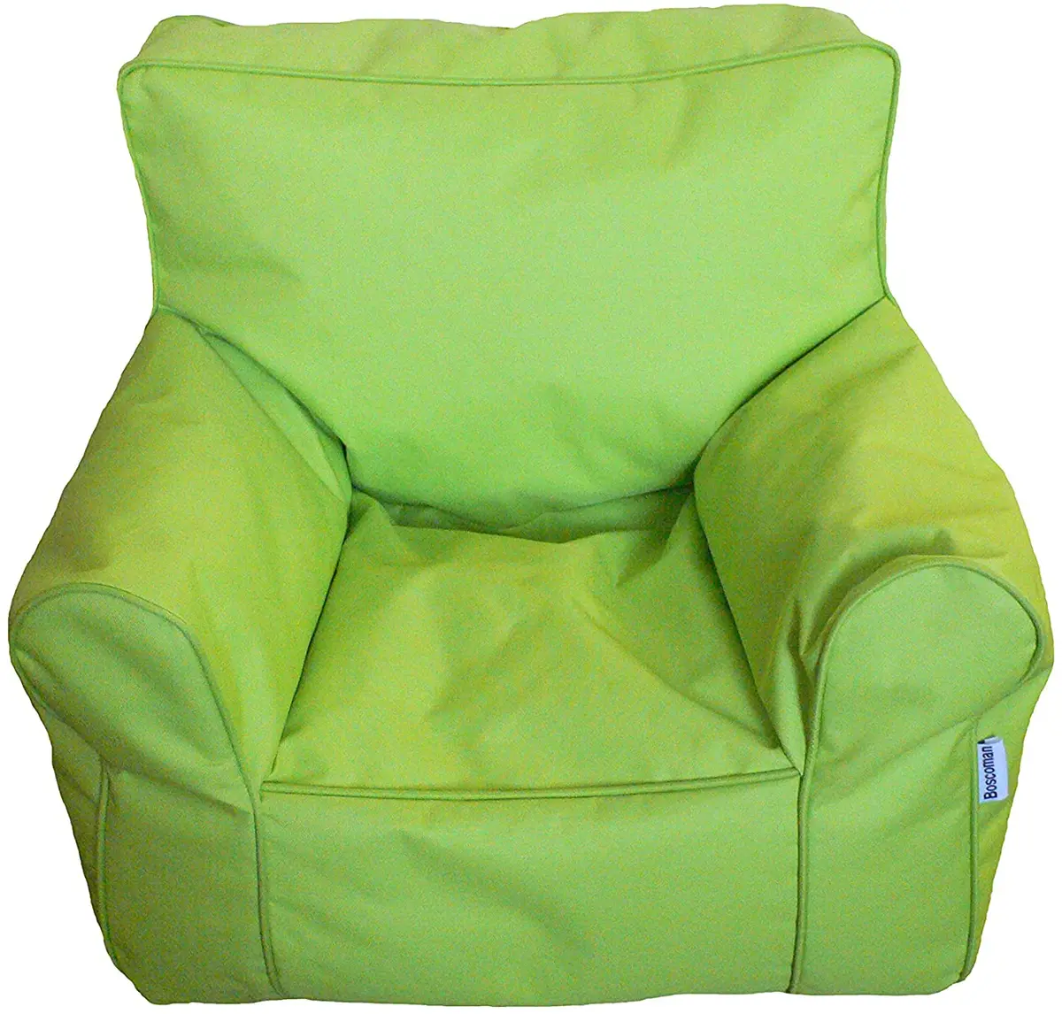 Boscoman - Teen Cozy Lounger Beanbag Chair - Lime Green - Cover Only 1