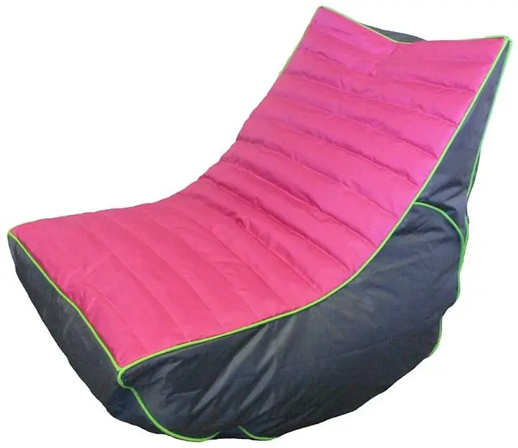 Boscoman - Adult Cory Lounger Beanbag - Rose/Anthracite - Cover Only 1