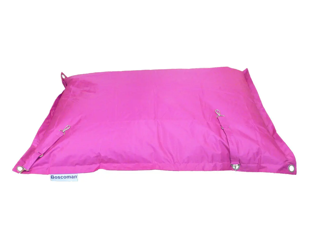 Boscoman Jumbo Square Beanbag Lounger With Strap - Pink - Cover Only 1