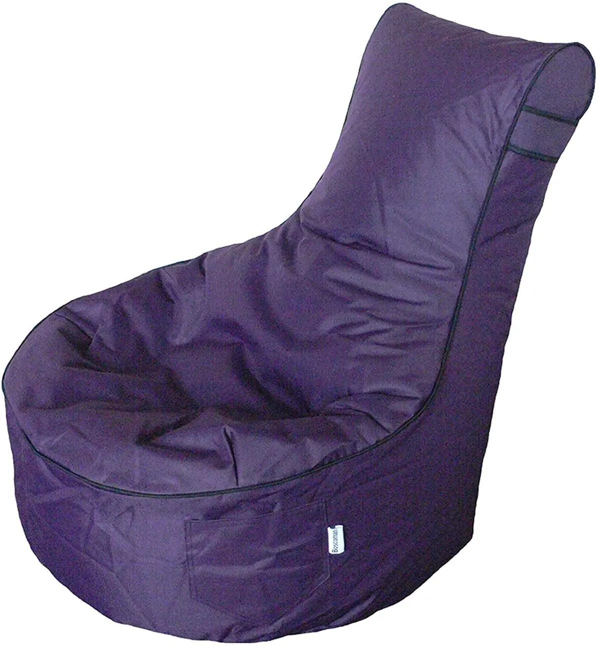 Boscoman - Jumbo Fresno Outdoor Lounger With Storage Pocket - Purple - Cover Only 1