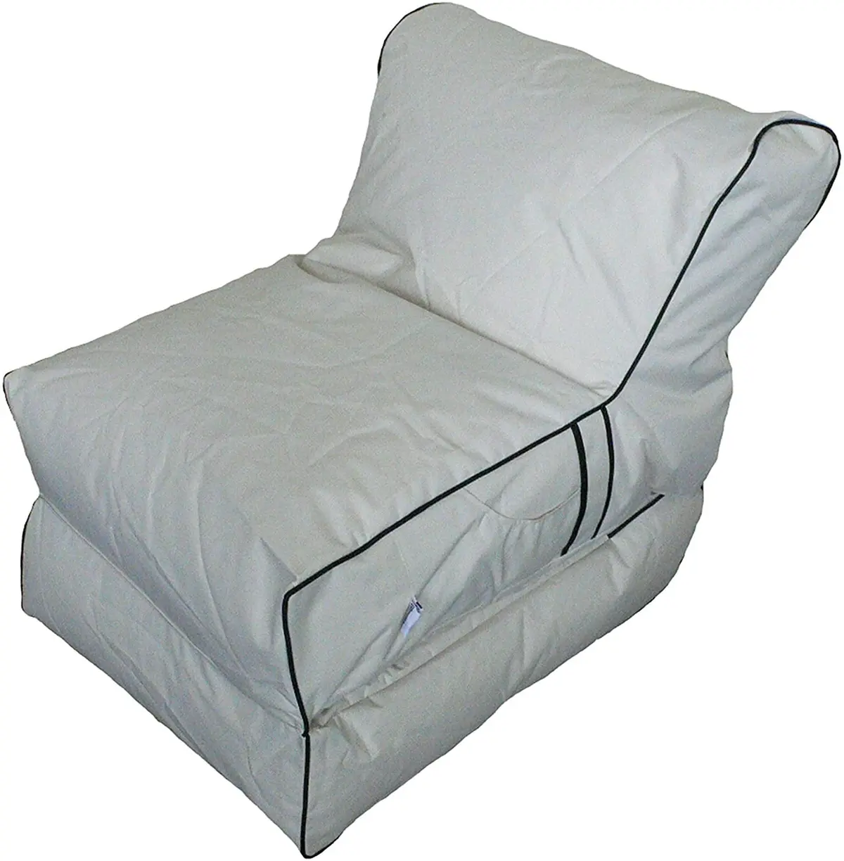 Jumbo Madera Outdoor Flip Chair Lounger - Beige - Cover Only 1