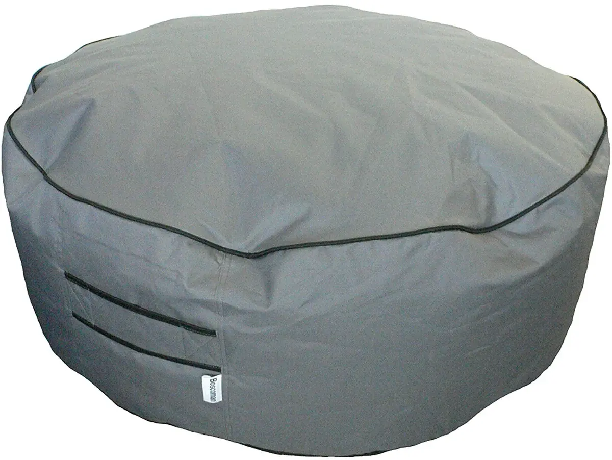 Boscoman - Jumbo Calaveras Outdoor Ottoman With Storage Pocket - Greg - Cover Only 1