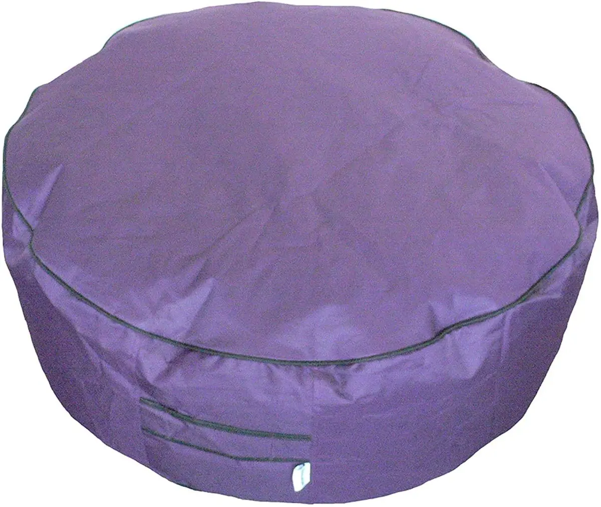 Boscoman - Jumbo Calaveras Outdoor Ottoman With Storage Pocket - Purple - Cover Only 1