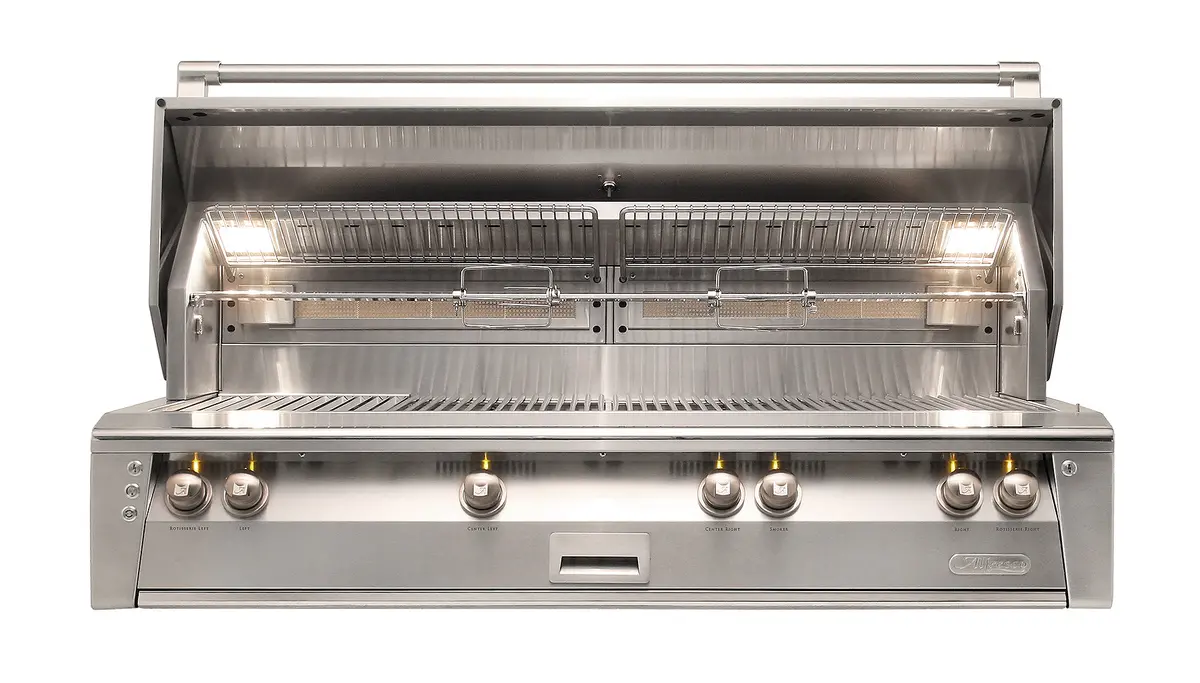Alfresco 56″ Built-In All Grill Gas Grill 1