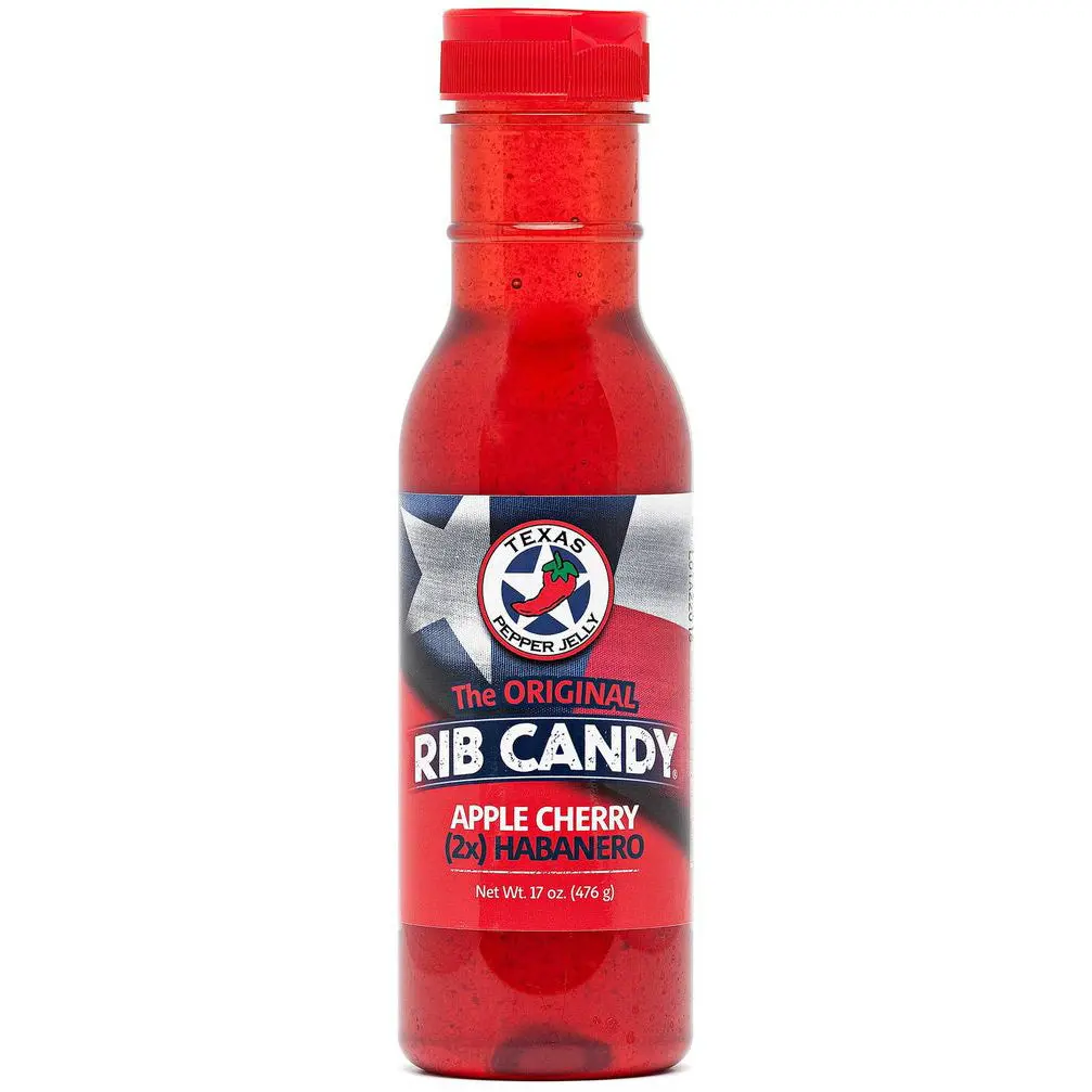 Texas Pepper Jelly Apple Cherry 2X Habanero Rib Candy 1