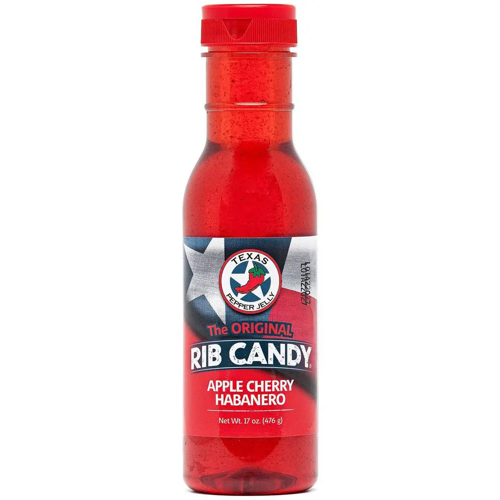 Texas Pepper Jelly Apple Cherry Habanero Rib Candy 1