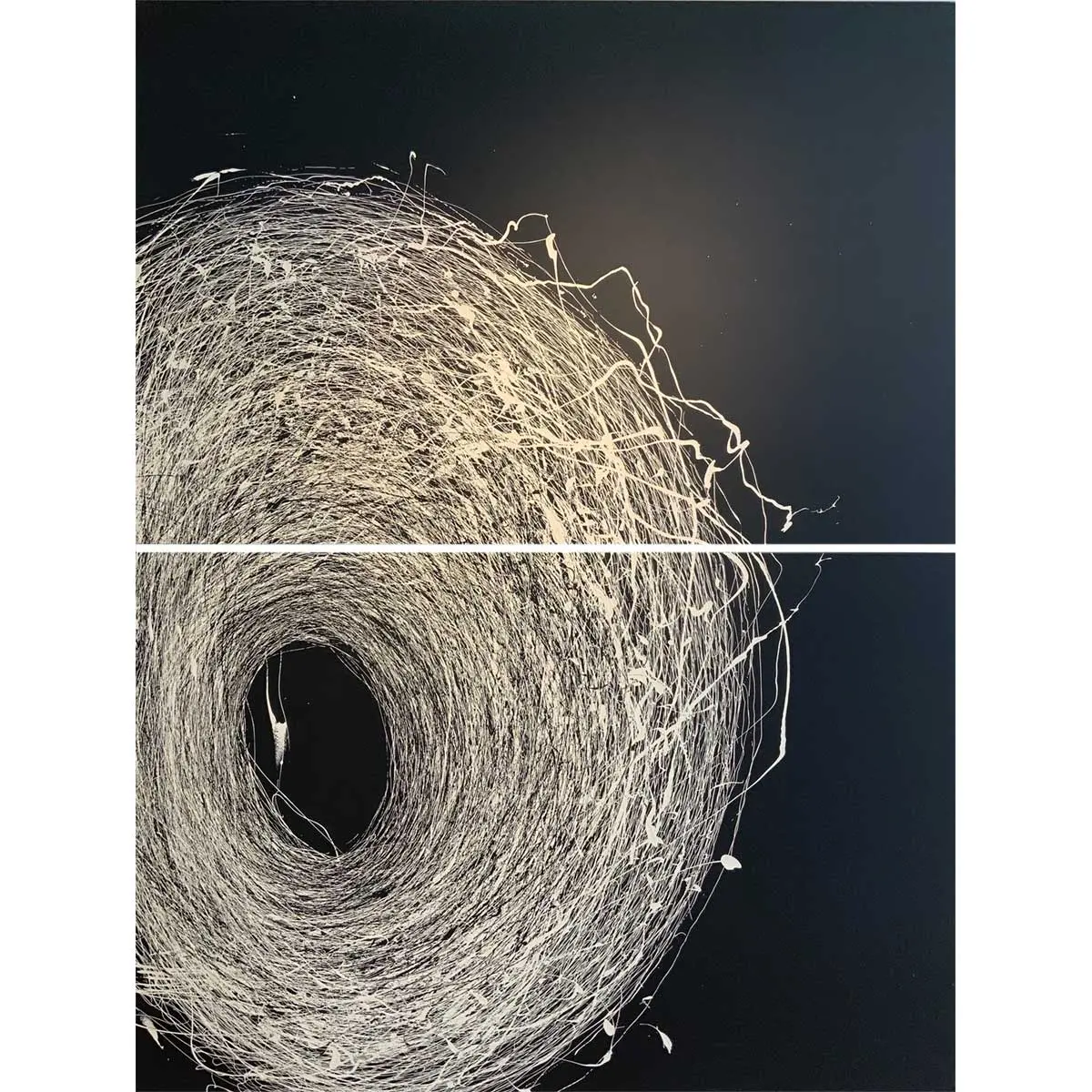 As Long As I Can Hold My Breath (Diptych) 1