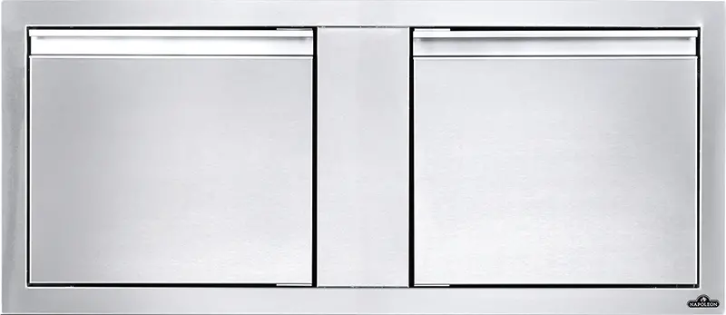Napoleon Grills Built-In 42" X 16" Small Double Door, Stainless Steel 1