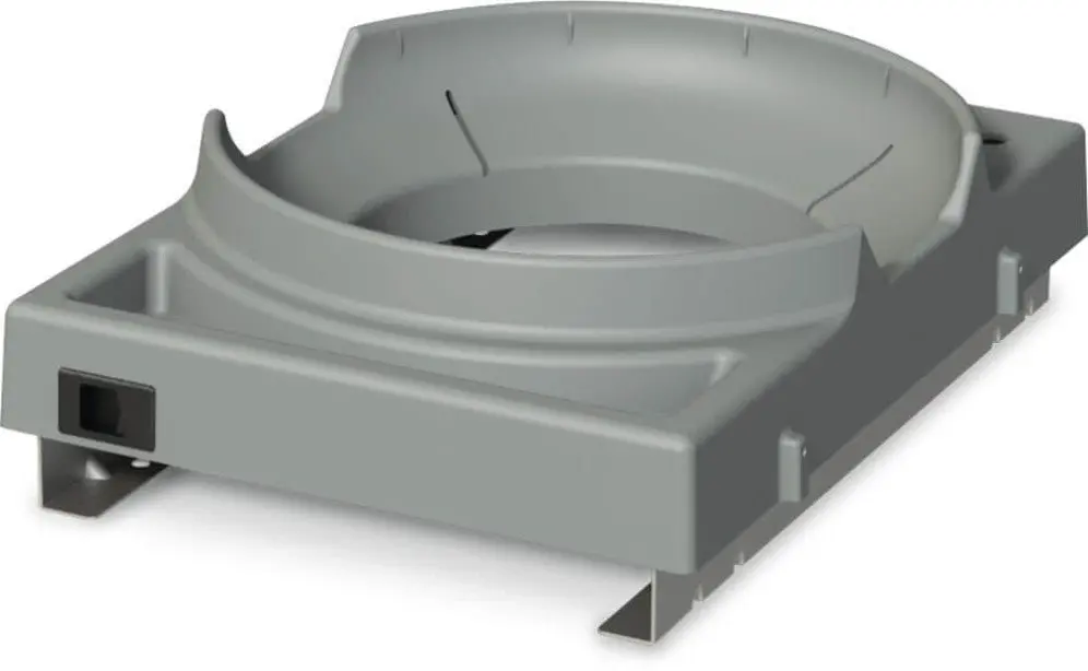 Slide-Out Propane Tank Kit, Gray 1
