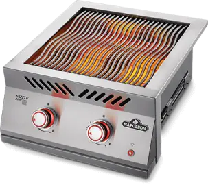 Napoleon Grills Built-In 700 Series Dual Infrared Burner With Stainless Steel Cover 1