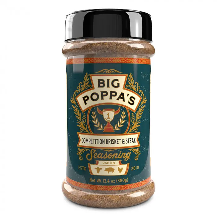 Big Poppa Smokers Competition Brisket & Steak Seasoning 1