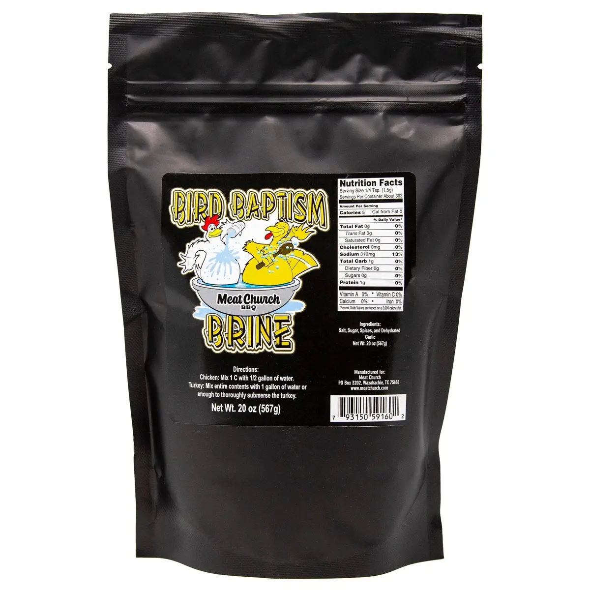 Meat Church Bird Baptism Brine 1