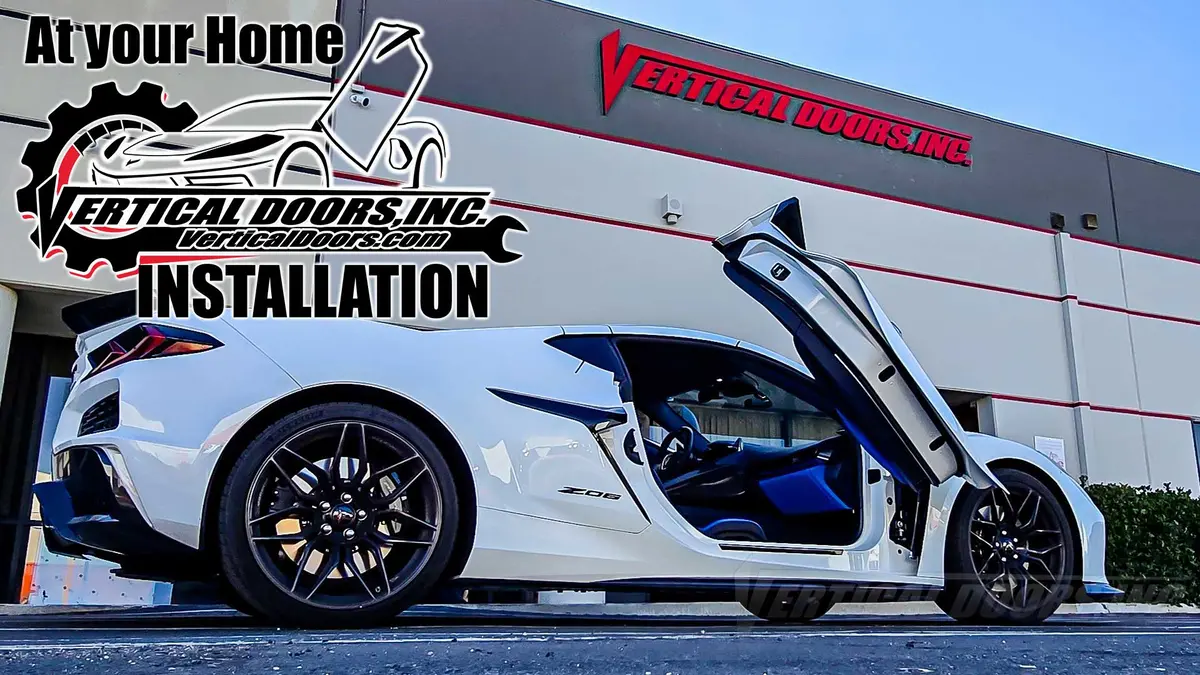 Zlr Doors Kit Chevrolet Corvette C8 2020-2026 + At Your Home Installation 1