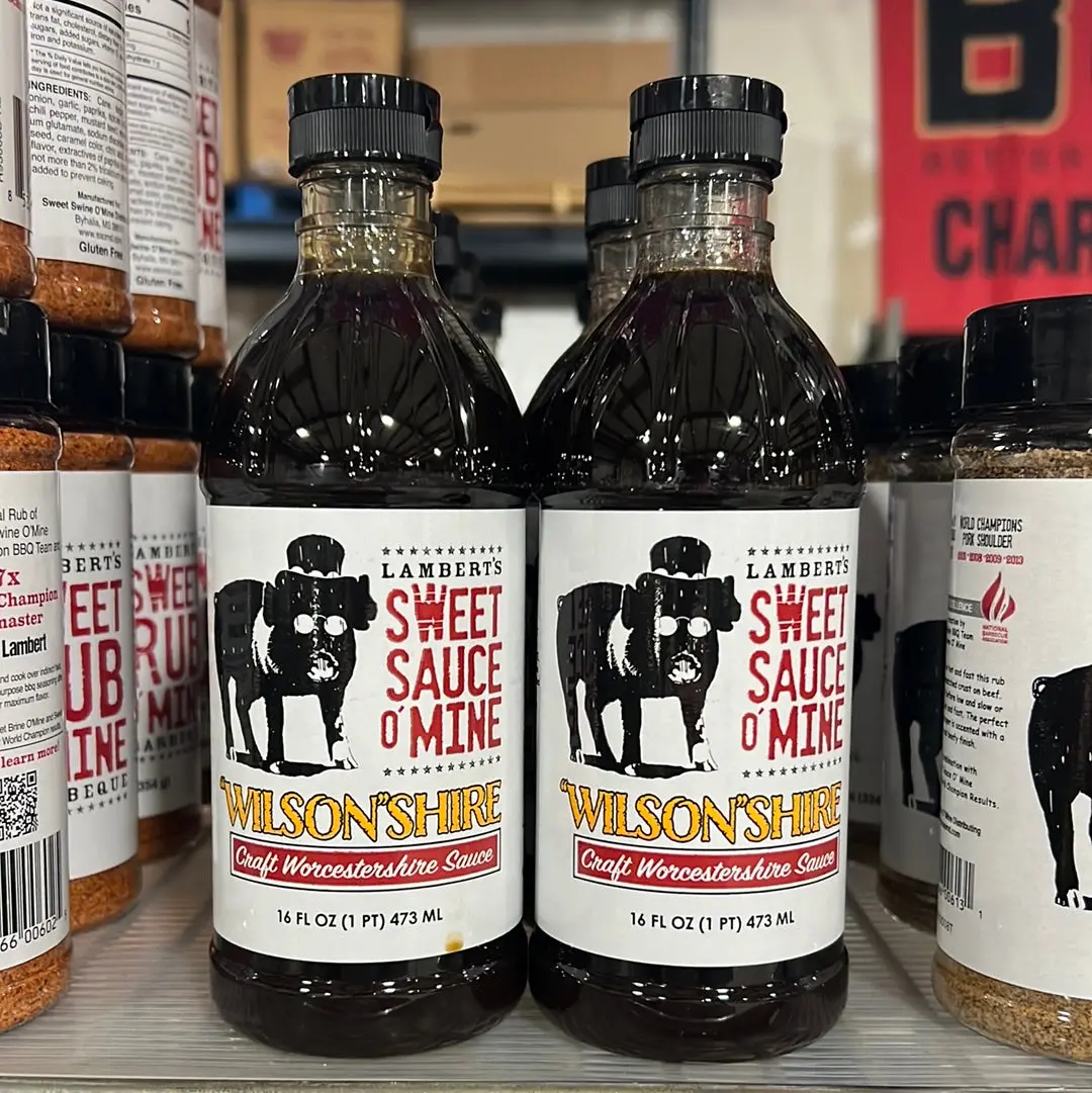 Lambert's Sweet Sauce O' Mine "Wilsonshire" Worcestershire Sauce 1