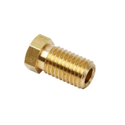 Brass Union Male 8Mm X 1.25 (Citroen) Cu35 1